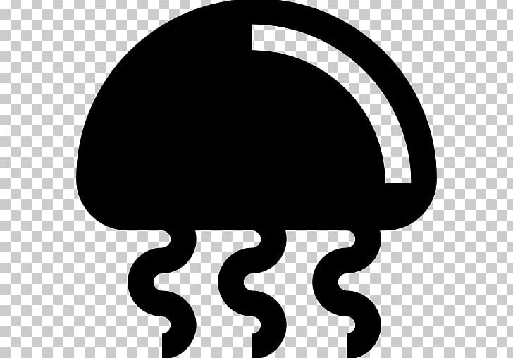 Jellyfish Computer Icons PNG, Clipart, Animal, Artwork, Black, Black And White, Computer Font Free PNG Download