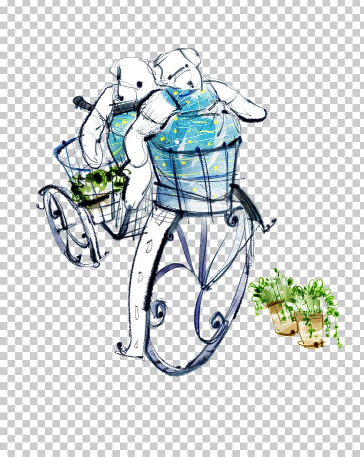 Cartoon Bicycle Illustration PNG, Clipart, Art, Artwork, Balloon Cartoon, Bicycle, Car Free PNG Download