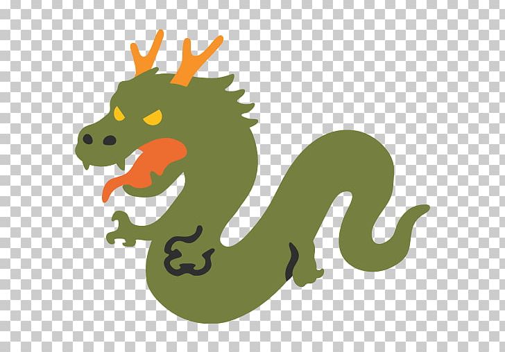 Emojipedia Noto Fonts Dragon SMS PNG, Clipart, Amphibian, Android, Android Nougat, Cartoon, Dragon Free PNG Download