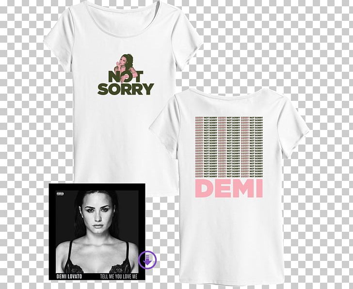 Demi Lovato T-shirt Tell Me You Love Me World Tour Album PNG, Clipart,  Free PNG Download