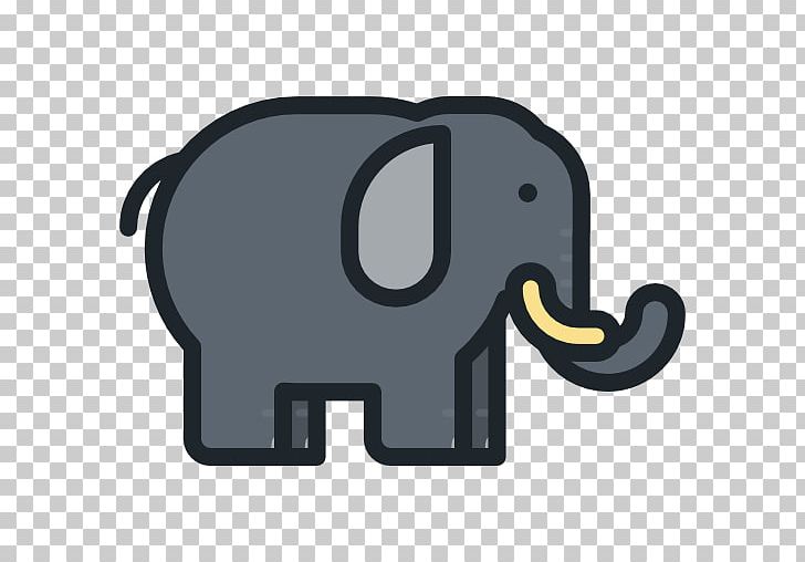 Indian Elephant Scalable Graphics Icon PNG, Clipart, Animal, Animals, Background Black, Black, Black Background Free PNG Download