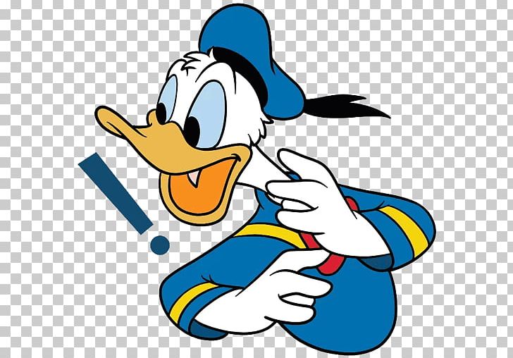 Donald Duck Telegram Sticker PNG, Clipart, Artwork, Beak, Bird, Donald Duck, Duck Free PNG Download