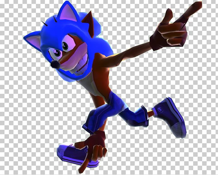 Sonic The Hedgehog Crash Bandicoot 2: Cortex Strikes Back Sonic Adventure PNG, Clipart, Action Figure, Airbrush, Art, Bandicoot, Cartoon Free PNG Download