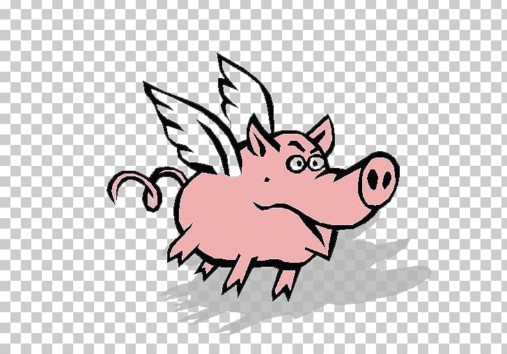 When Pigs Fly Sticker PNG, Clipart, Animals, Apk, Artwork, Cartoon, Decal Free PNG Download