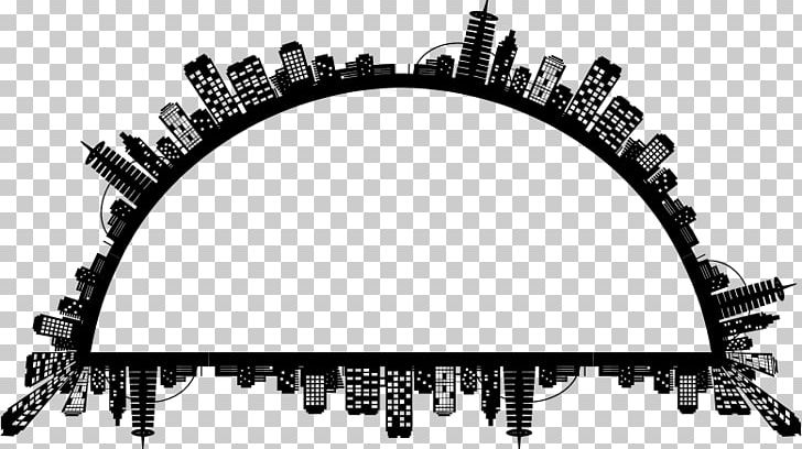Semicircle PNG, Clipart, Black, Black And White, Circle, City, City Skyline Free PNG Download