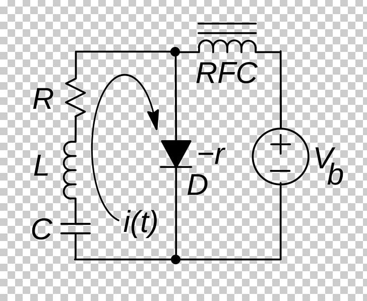 Gunn Diode Electronic Oscillators Electronic Circuit Wiring Diagram PNG, Clipart, Angle, Area, Black, Black And White, Brand Free PNG Download