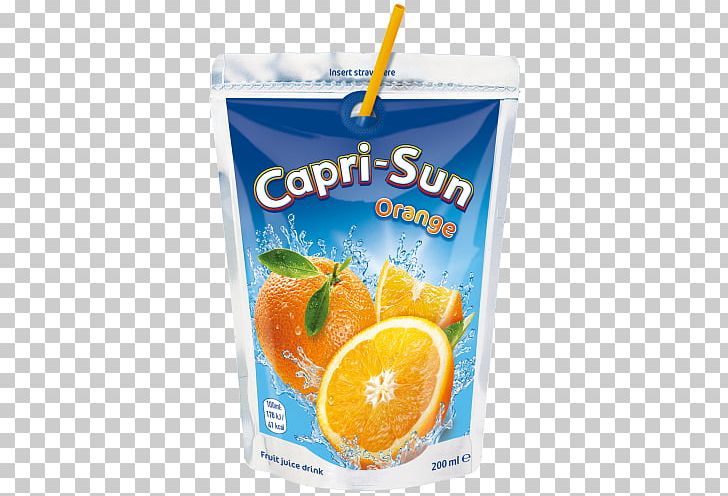 Orange Juice Capri Sun Drink Punch PNG, Clipart, Apple, Blackcurrant, Capri, Capri Sun, Citric Acid Free PNG Download