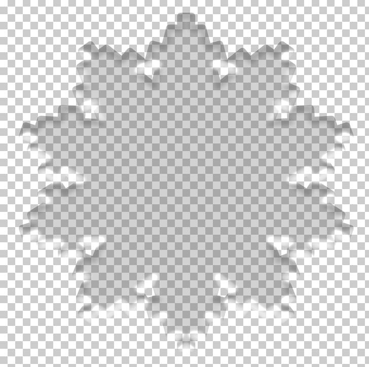 Black And White Symmetry Pattern PNG, Clipart, Angle, Cartoon Snowflake, Circle, Download, Floating Free PNG Download
