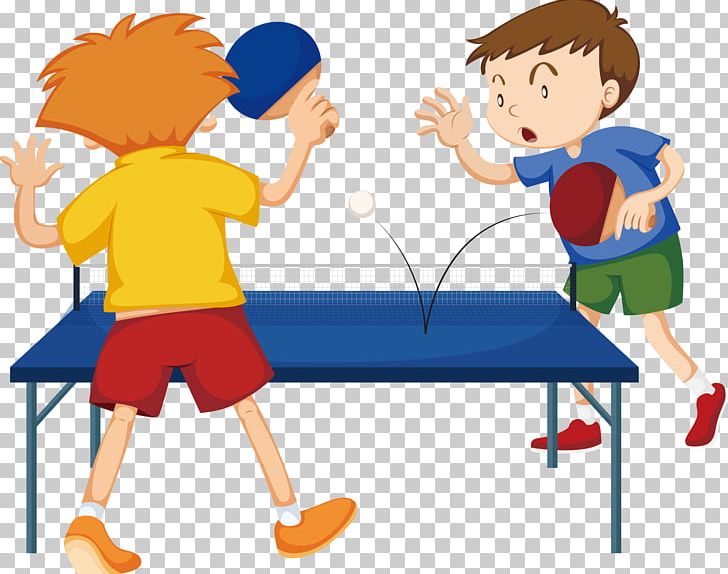 Table Tennis Stock Photography Illustration PNG, Clipart, Boy, Cartoon, Child, Conversation, Hand Free PNG Download