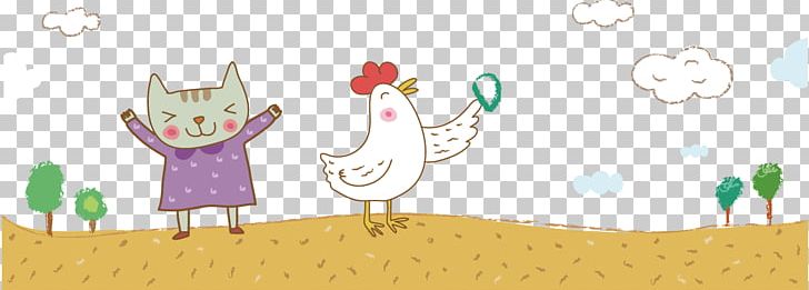 Cartoon Drawing Illustration PNG, Clipart, Advertisement Poster, Animals, Cock Vector, Creative Posters, Event Poster Free PNG Download