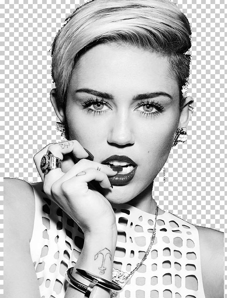 Miley Cyrus: Bangerz Tour Celebrity Musician PNG, Clipart, Bangerz, Beauty, Billy Ray Cyrus, Black And White, Celebrity Free PNG Download