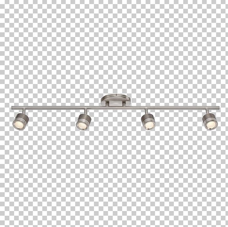 Track Lighting Fixtures Light Fixture Recessed Light Brushed Metal PNG, Clipart, Aluminium, Angle, Architectural Lighting Design, Brass, Brushed Metal Free PNG Download