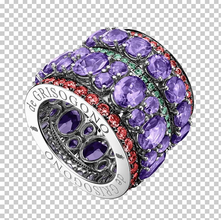 Amethyst De Grisogono Ring Jewellery Color PNG, Clipart, Agate, Amber, Amethyst, Bead, Brown Diamonds Free PNG Download