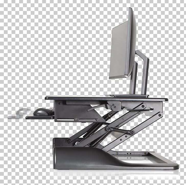 Sit-stand Desk Standing Desk Sitting PNG, Clipart, Angle, Blk, Computer, Computer Keyboard, Computer Monitor Accessory Free PNG Download