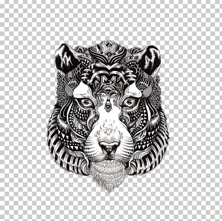 Bengal Tiger Coloring Book Drawing Adult Illustration PNG, Clipart, Animal, Animals, Art, Big Cats, Carnivoran Free PNG Download