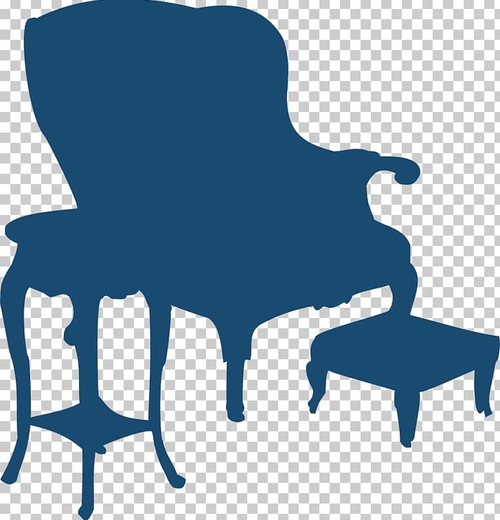 Table Chair Silhouette PNG, Clipart, Black And White, Chair, Furniture, Line, Living Room Free PNG Download