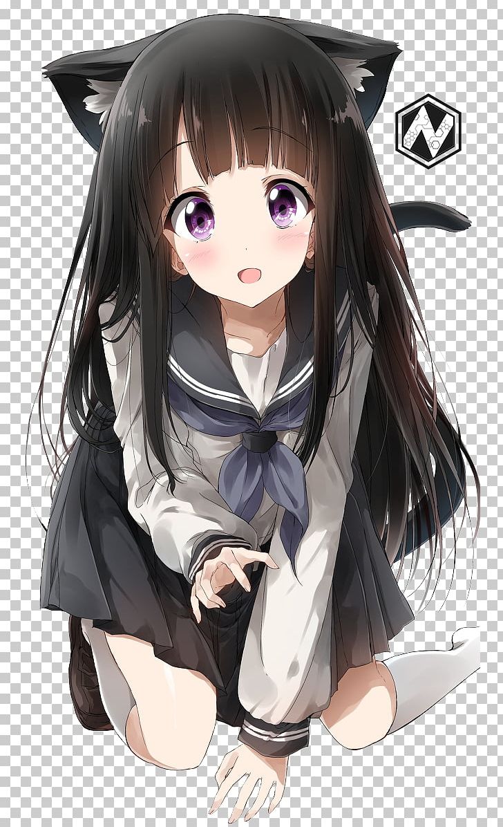 Render Oreki y Chitanda Hyouka blackhaired man anime character  transparent background PNG clipart  HiClipart