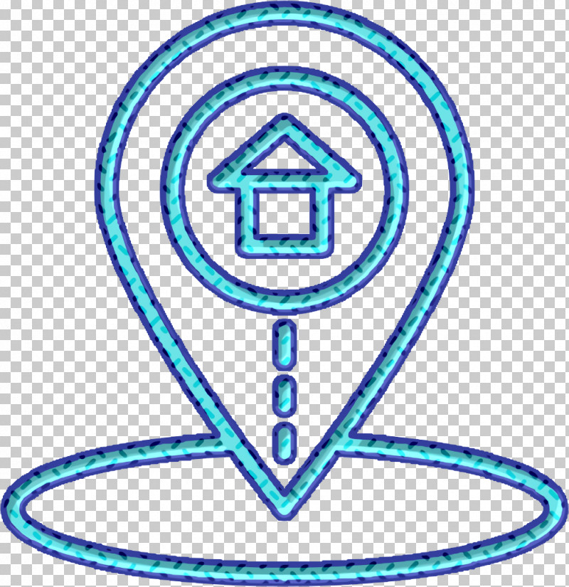 Real Estate Icon Address Icon PNG, Clipart, Address Icon, Fashion, Geometry, Line, Mathematics Free PNG Download