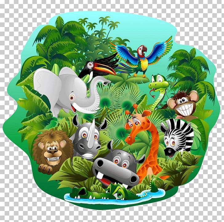 Jungle Installation Art Poster PNG, Clipart, Animal, Animaux, Art, Canvas Print, Cartoon Free PNG Download
