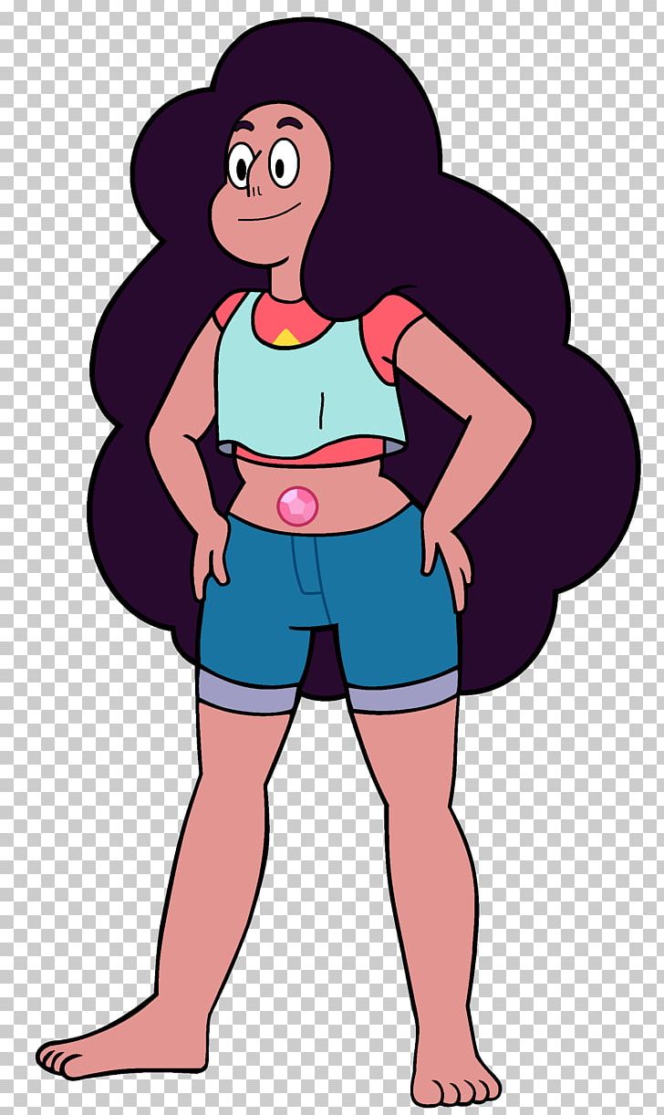 Stevonnie Steven Universe Television Show Gemstone Rose Quartz PNG, Clipart, Abdomen, Adventure Time, Arm, Black Hair, Boy Free PNG Download