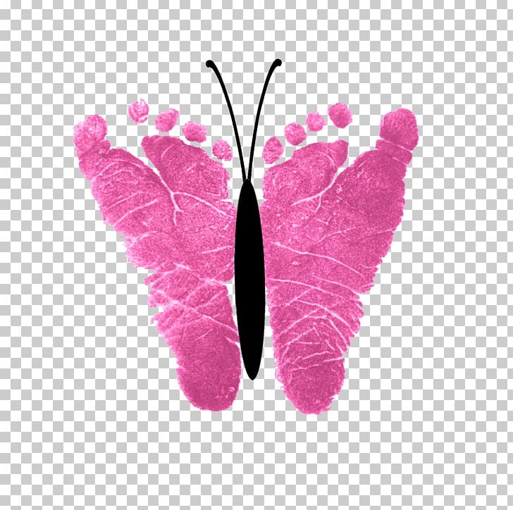 Butterfly Footprint Infant PNG, Clipart, Butterfly, Child, Clip Art, Color, Cuteness Free PNG Download