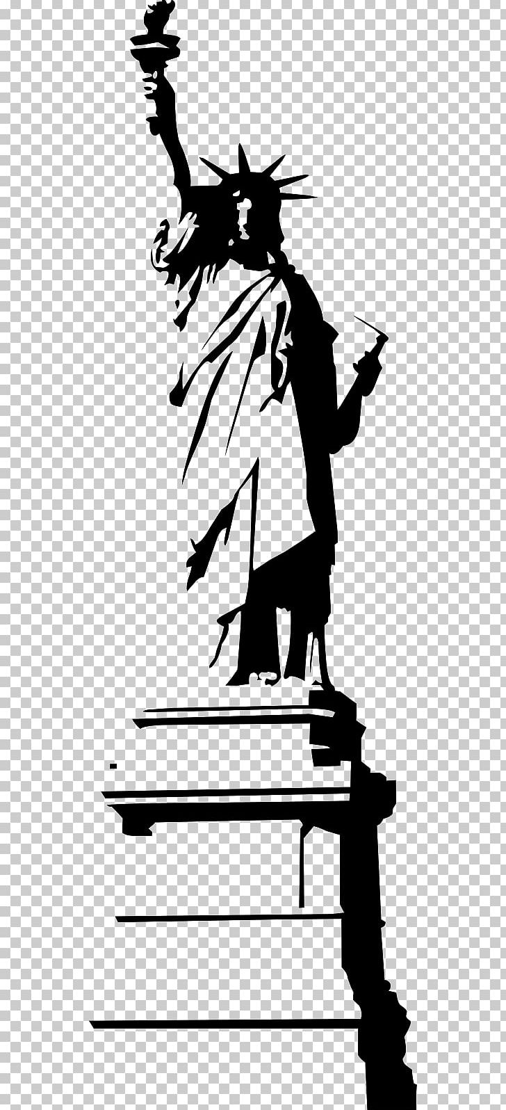 Statue Of Liberty Paris Sticker PNG, Clipart, Art, Artwork, Black, Black And White, Cartoon Free PNG Download