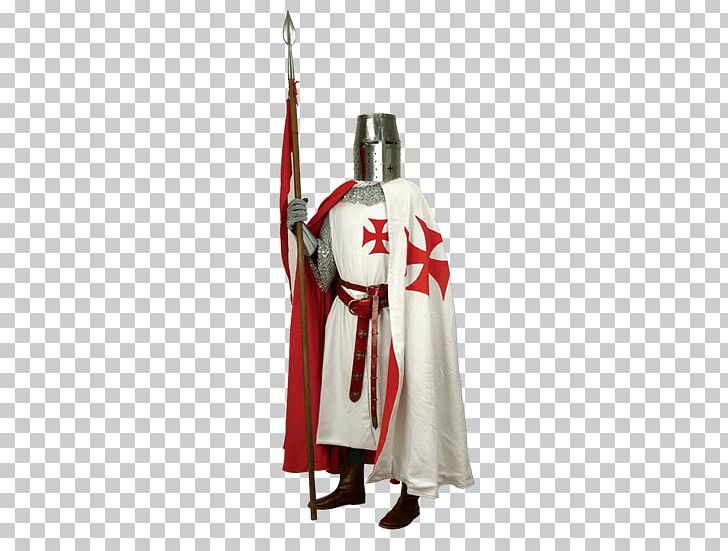 Crusades Middle Ages Knights Templar Surcoat PNG, Clipart, Cape, Chivalry, Cloak, Clothing, Costume Free PNG Download