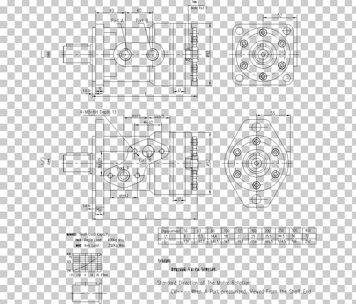 Gerotor Hydraulics Motor Vehicle Electric Motor Engine PNG, Clipart, Angle, Artwork, Black And White, Danfoss, Danfoss Power Solutions Free PNG Download