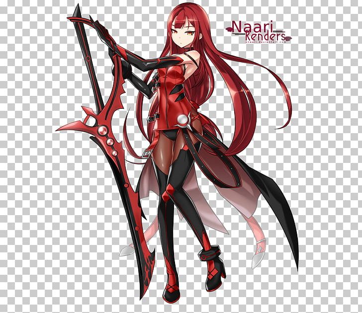 Crimson Avenger Elesis Character Art PNG, Clipart, Action Figure, Anime, Art, Character, Comics Free PNG Download