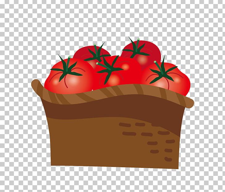 Tomato Red Red Vegetable Illustration PNG, Clipart, Basket, Basket Of ...