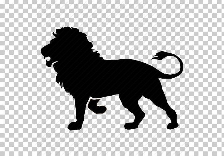 Lion Computer Icons PNG, Clipart, Animals, Art, Big Cats, Black, Black And White Free PNG Download