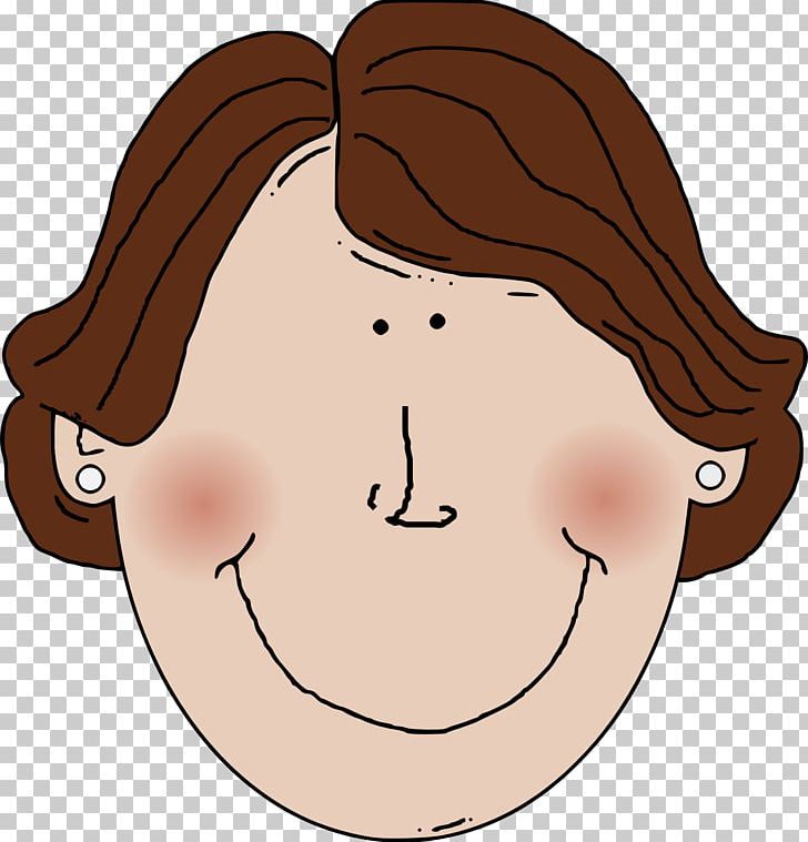 Smiley Woman PNG, Clipart, Cartoon, Cheek, Child, Drawing, Ear Free PNG Download