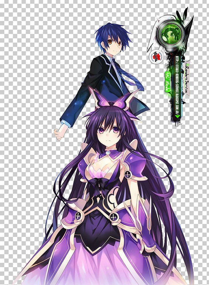 Itsuka Date A Live Desktop Drawing PNG, Clipart, 720p, Anime, Black Hair, Costume, Costume Design Free PNG Download