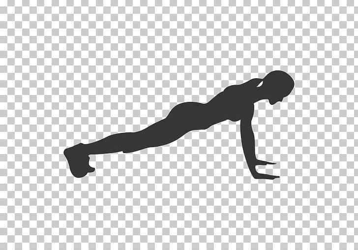 Silhouette Push-up Physical Fitness Physical Exercise PNG, Clipart, Angle, Animals, Arm, Balance, Black Free PNG Download