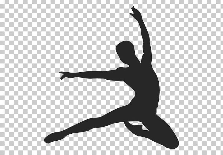 Modern Dance Silhouette Ballet Dancer PNG, Clipart, Animals, Arm, Ballet, Ballet Dancer, Black And White Free PNG Download