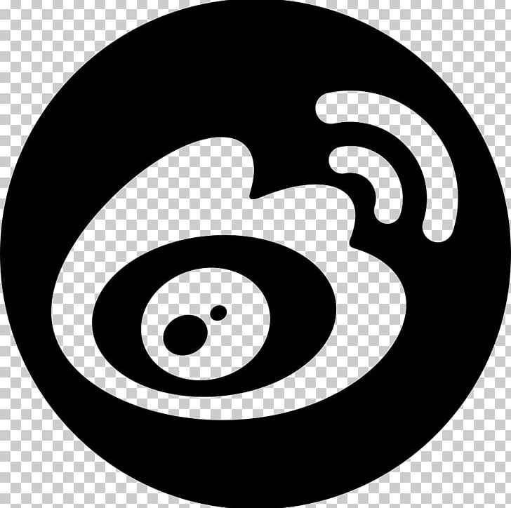 Sina Weibo Tencent Weibo Computer Icons Sina Corp PNG, Clipart, Black, Black And White, Blog, Circle, Computer Icons Free PNG Download