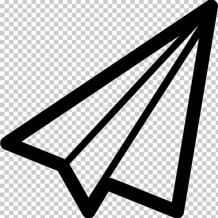 Airplane Computer Icons Paper Plane PNG, Clipart, Airplane, Angle, Area, Black And White, Computer Icons Free PNG Download