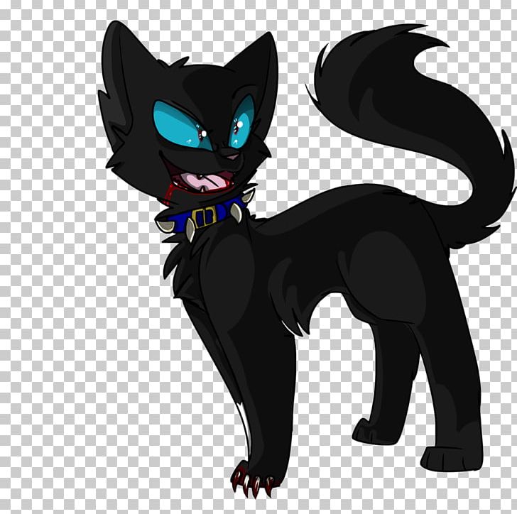 Black Cat Kitten Whiskers Dog PNG, Clipart, Animals, Black Cat, Canidae, Carnivoran, Cartoon Free PNG Download