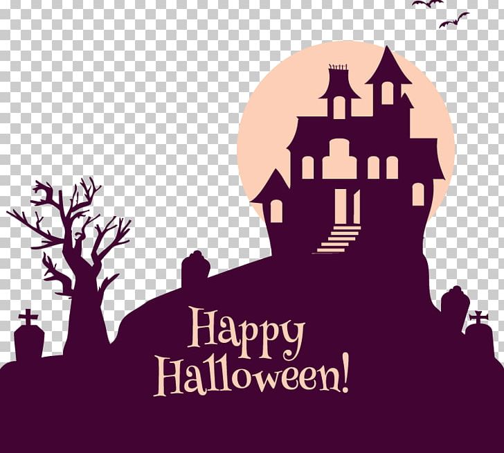 Halloween Euclidean Ghost Trick-or-treating PNG, Clipart, Brand, Castle, Decorative Elements, Design Element, Elements Free PNG Download