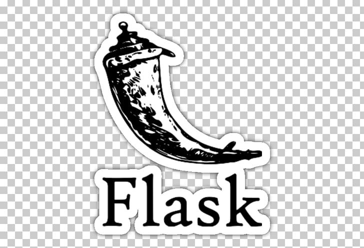 Flask Python Web Framework Representational State Transfer Software Framework PNG, Clipart, Application Programming Interface, Black And White, Brand, Django, Flask Free PNG Download