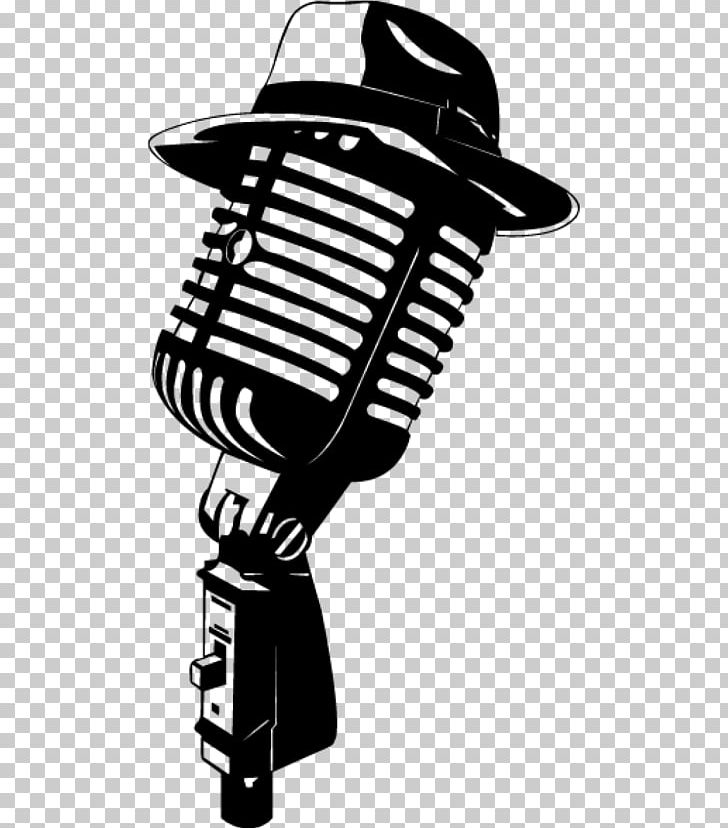 Microphone Wall Decal Sticker Mural PNG, Clipart, Art, Audio, Audio Equipment, Black And White, Decal Free PNG Download