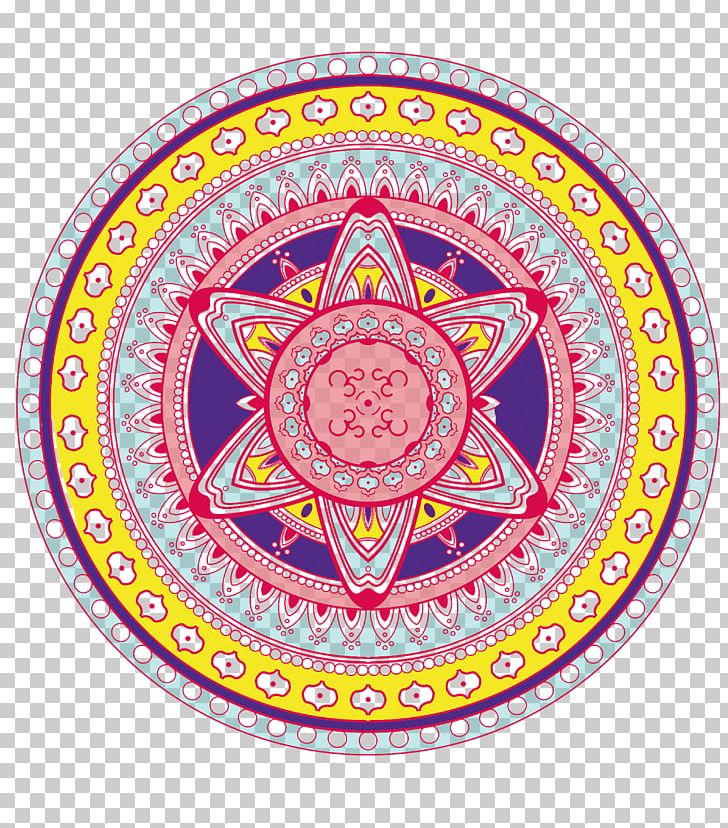 Mandala Ornament Symbol Art PNG, Clipart, Area, Art, Buddhism, Circle, Coloring Book Free PNG Download