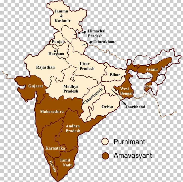 South India North India Western India Map Lunar Calendar PNG, Clipart, Area, Calendar, Diwali, Hindu Calendar South, India Free PNG Download