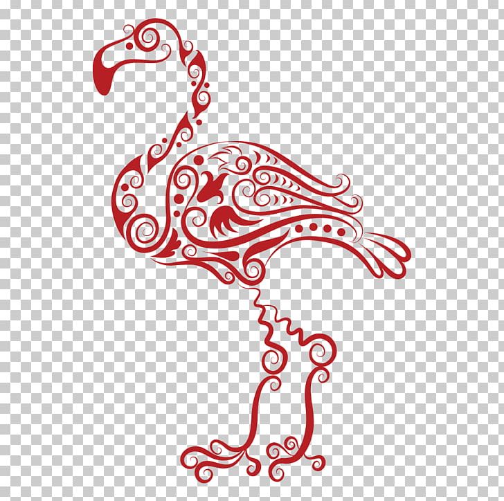 Flamingo Tattoo Illustration PNG, Clipart, Animal, Animals, Area, Art, Bird Free PNG Download
