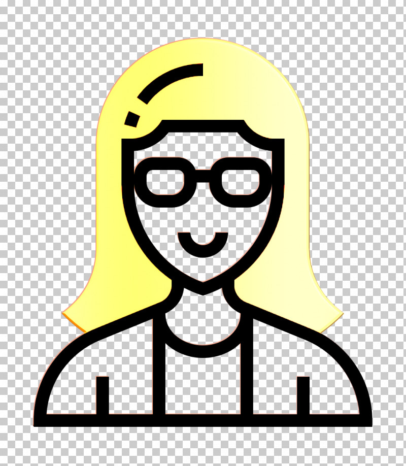 Secretary Icon Careers Women Icon Professions And Jobs Icon PNG, Clipart, Careers Women Icon, Cartoon, Facial Expression, Head, Line Free PNG Download