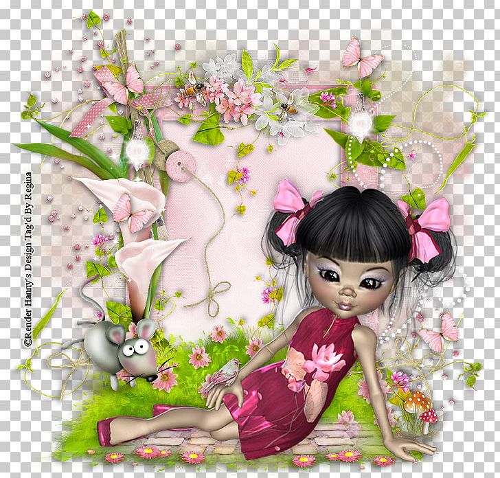 Floral Design Pink M Rose Family Fairy PNG, Clipart, Art, Black Hair, Blossom, China Girl, Doll Free PNG Download