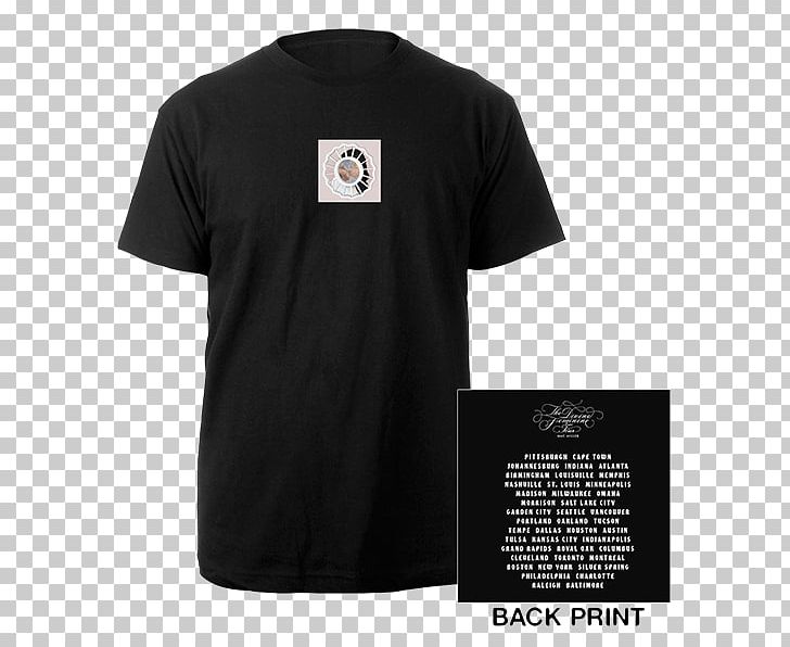 T-shirt The Joshua Tree Tour 2017 On The Run Tour PNG, Clipart, Active Shirt, Black, Brand, Clothing, Concert Tshirt Free PNG Download