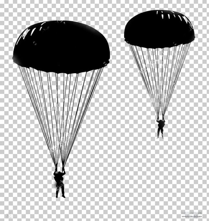 Parachuting Parachute Paratrooper PNG, Clipart, Base Jumping, Black And White, Clip Art, Drawing, Hang Gliding Free PNG Download