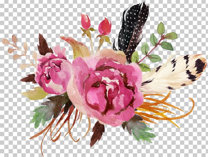 Watercolour Flowers Watercolor Painting Floral Design Deer PNG, Clipart, Antler, Art, Cut Flowers, Drawing, Feather Watercolor Free PNG Download