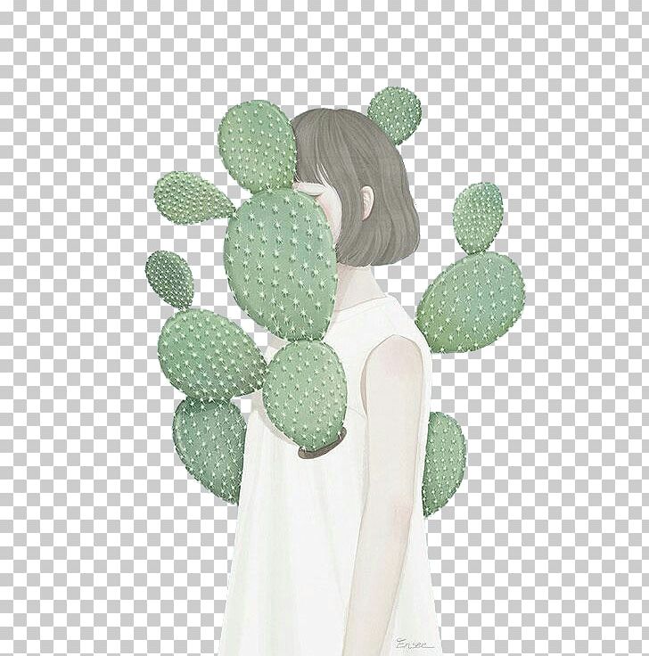 Cactaceae Illustration PNG, Clipart, Anime Girl, Art, Baby Girl, Cactaceae, Cactus Free PNG Download